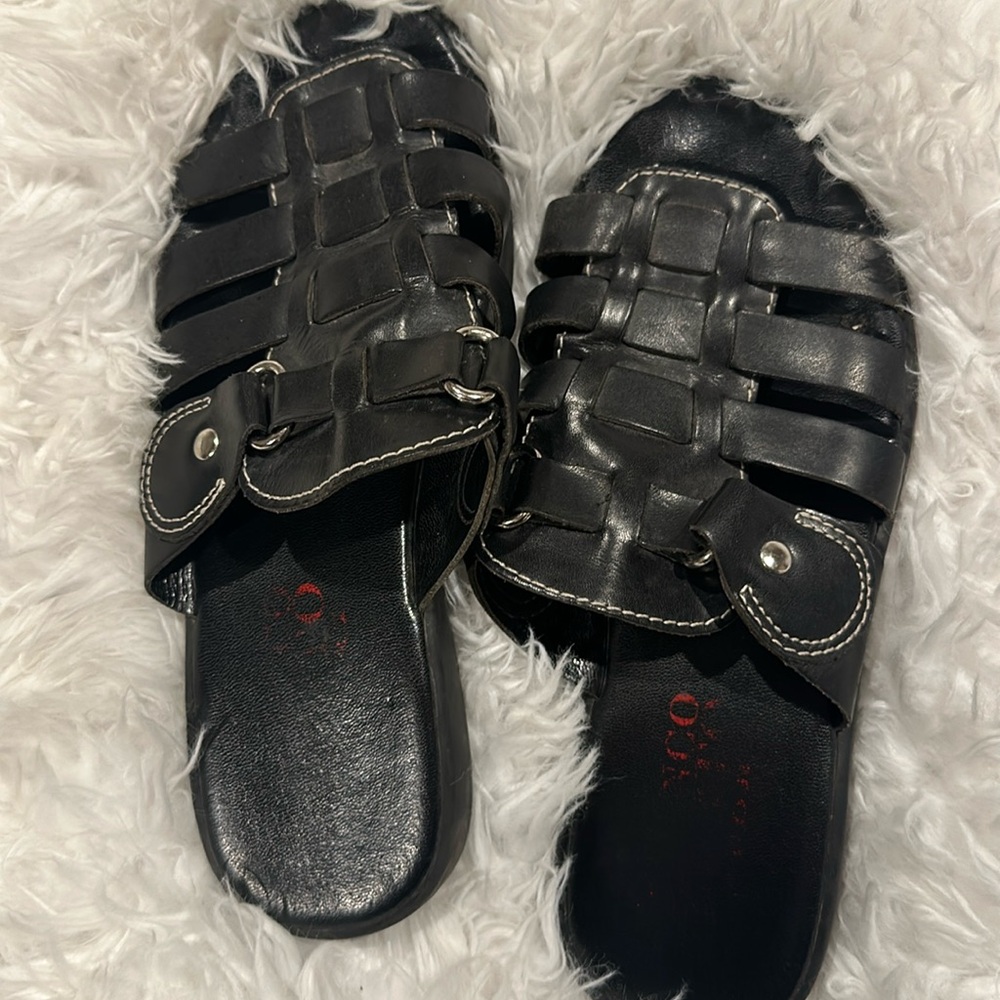 Franco sarto leather sandals